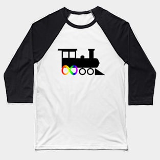 Autism train 3 Baseball T-Shirt